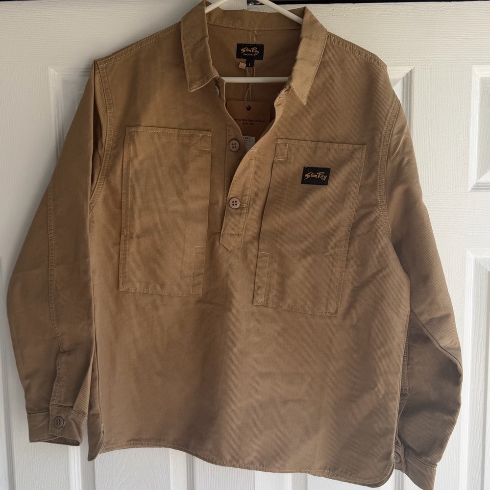 Stan Ray Tan Button-Up Shirt